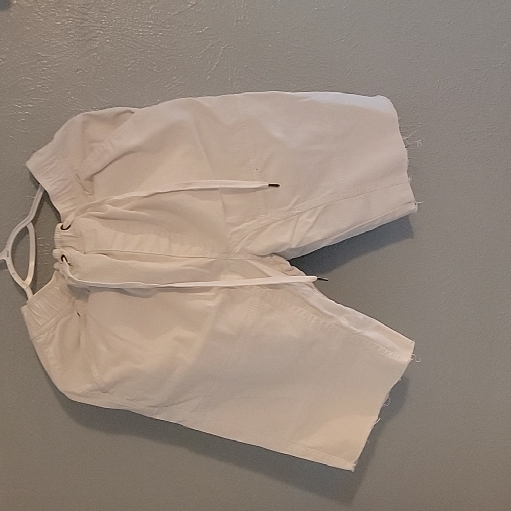 White xl shorts